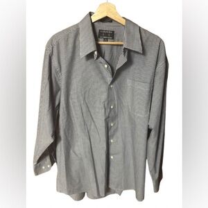 Alexander Julian Blue and White Gingham Shirt